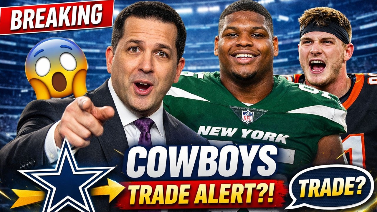🚨 BREAKING: Dallas Cowboys Linked to Blockbuster Trades for Quinnen Williams & Trey Hendrickson!