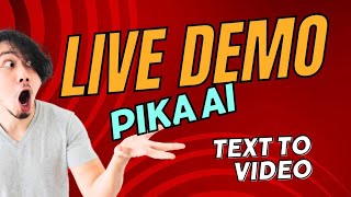 Text to Video AI : PIKA AI #trending #youtube #youtubeshorts