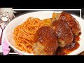 自家製ケチャップで作るハンバーグ&ナポリタン!