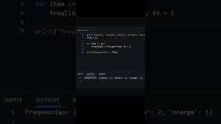 Count Frequency Of Each Element In An Array 🔥 | Frequency of Elements #coding #python #programming
