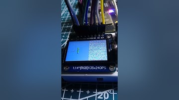 3D Engine on ESP32 C++ #embedded #3dengine #arduino #electronics #diy #cpp #programming