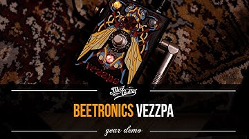 Playing this pedal feels like being stung by a million bees. But in a good way. BEETRONICS VEZZPA!