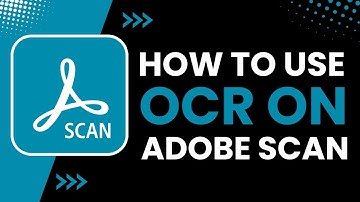 How to Use OCR on Adobe Scan !