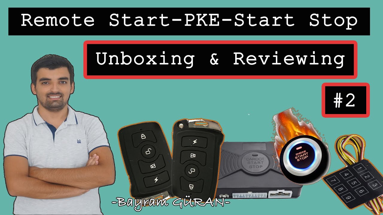 Uzaktan Araç Çalıştırma Modülü İnceleme ve Kutu Açılımı #2