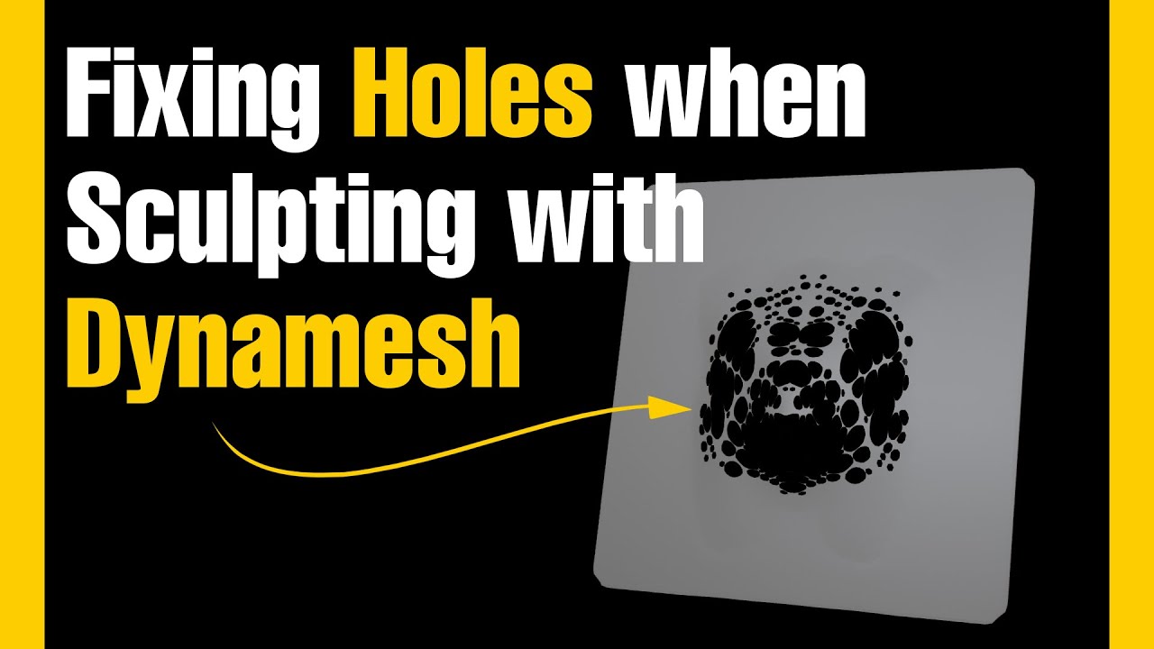 punching holes zbrush