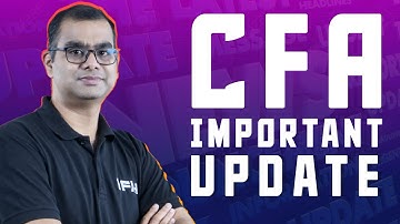 You can now attempt CFA Level 2 before you finish B.com / BBA | Sriram Somayajula CFA