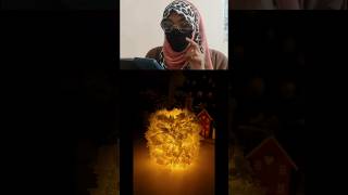 DIY Tissue Paper Light Decor 💡✨ | Easy Aesthetic Room Decor #shorts#shortsfeed#reezavlog