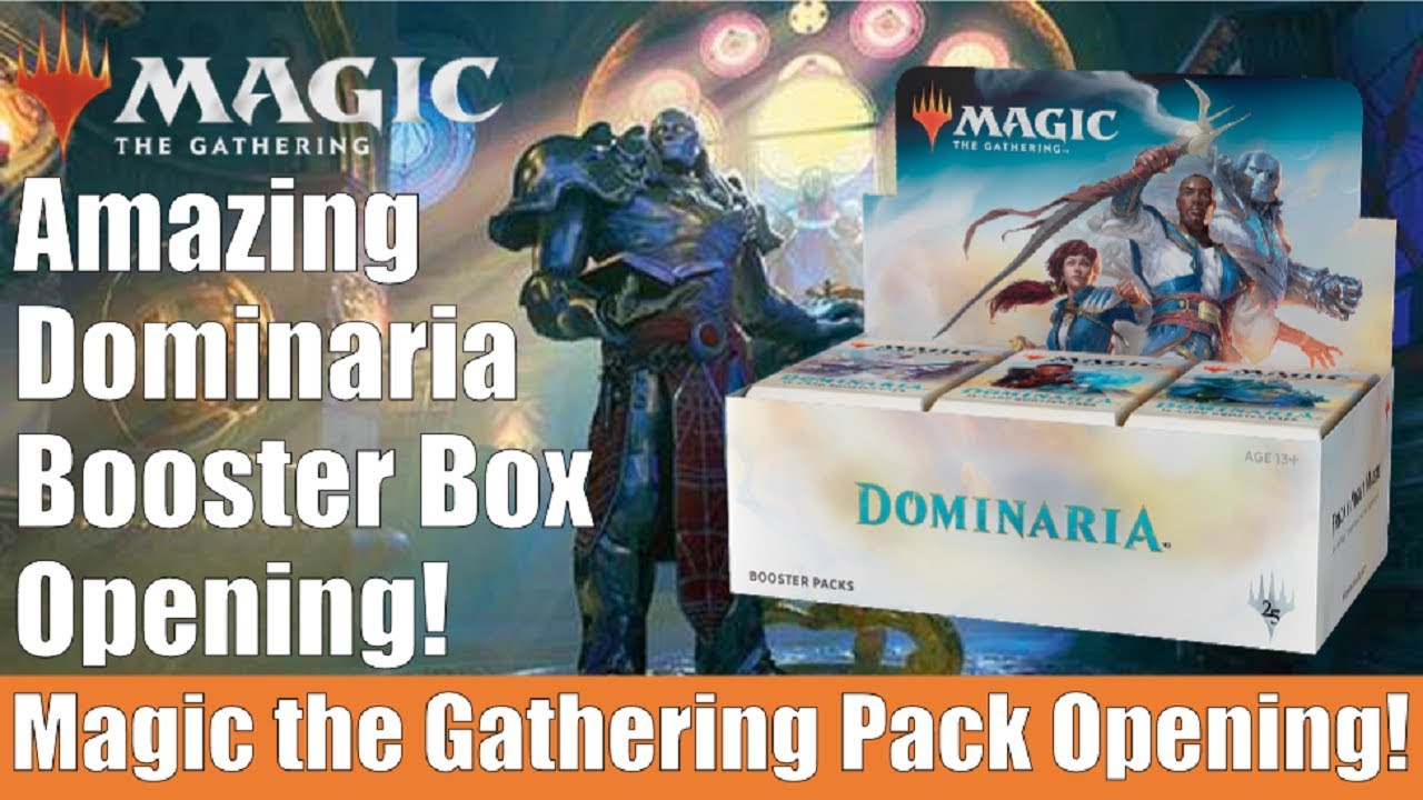 MTG Dominaria Booster Box Opening...Amazing Box! MTG Dominaria Booster Box Opening...Amazing Box!