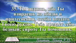 ВидеоБиблия Псалтирь без музыки Псалом 1-150 все псалмы