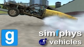 Garry's Mod Showcase: Simfphys LUA Vehicles