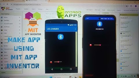 How to Build a Bluetooth LED Dimmer App with MIT App Inventor ||  Making a Bluetooth LED Dimmer App