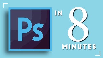 Learn Adobe Photoshop in 8 MINUTES! | Adjustments, Layers, Move, Filters, etc.| 2021 Beginners Guide