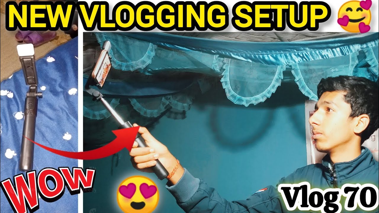 My New Mini VLOGGING SETUP 🥰😍 | Vlog 70 | Raj'S Vlogs - YouTube