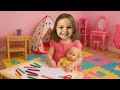 EYVAH!😱 ECE ÖDEVİNİ YAPMAMIŞ! ASEL DURU YARDIM EDİYOR! #funny #cute #toys #doll #viral #çocuk #baby 