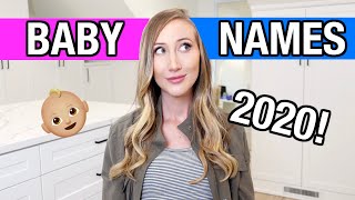 BABY NAMES I LOVE and might use! 2020