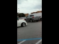 Guy loses it over parking spot at Walmart