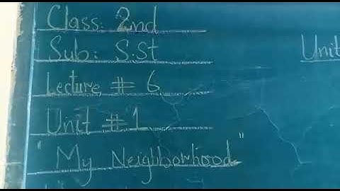 class,2 sub, sst lec#6