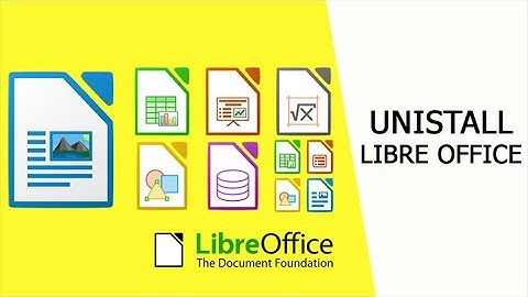 Uninstall Libreoffice Ubuntu
