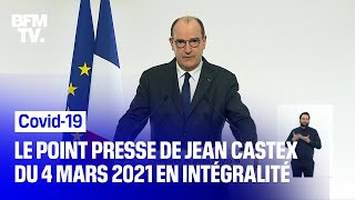 Vaccins, confinement: la conférence de presse de Jean Castex en intégralité