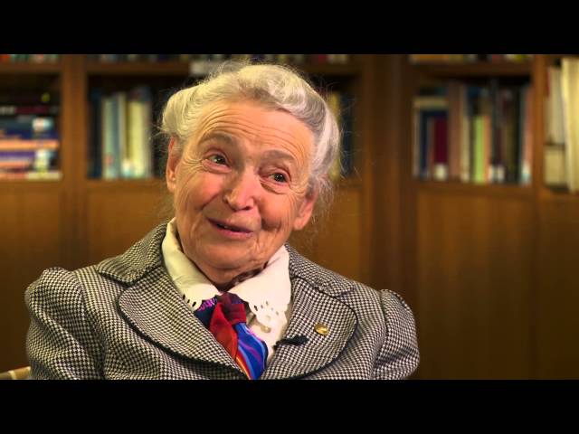 Mildred Dresselhaus discusses her life in science 