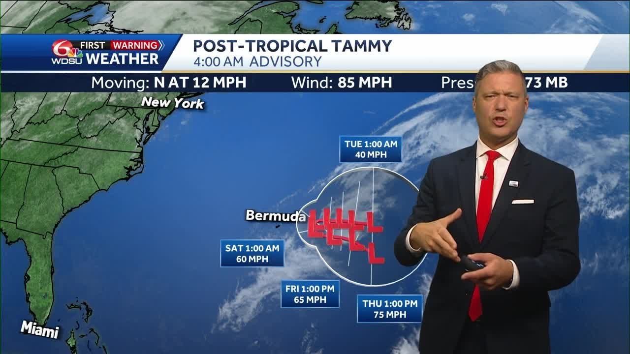 POST-TROPICAL CYCLONE TAMMY