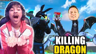 Killing Dragon on Last zone With Tonde Gamer on Global Top 1 Lobby - Garena free fire