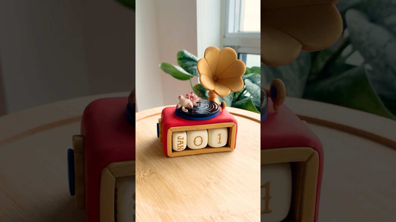 How I make a clay calendar ⭐️✨