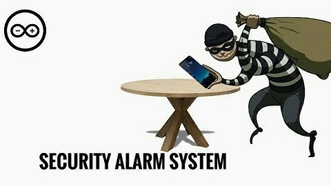 Security Alarm With Arduino..  //Thief Catch Circuit//