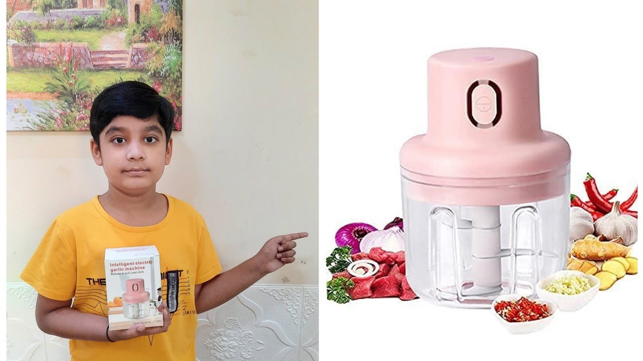 Unboxing an Intelligent Electric Garlic Machine (Budget)