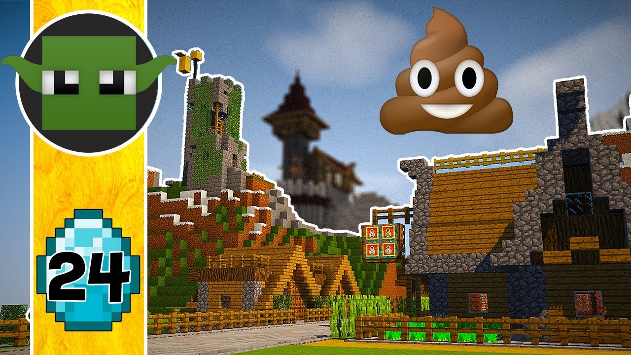 Transform a Minecraft Village into a Town E24 - Breaking New Ground ...
