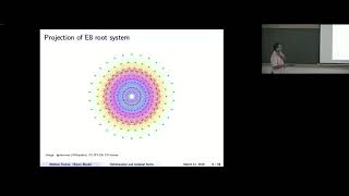 Sphere packing, energy minimization,  and modular forms by Abhinav Kumar