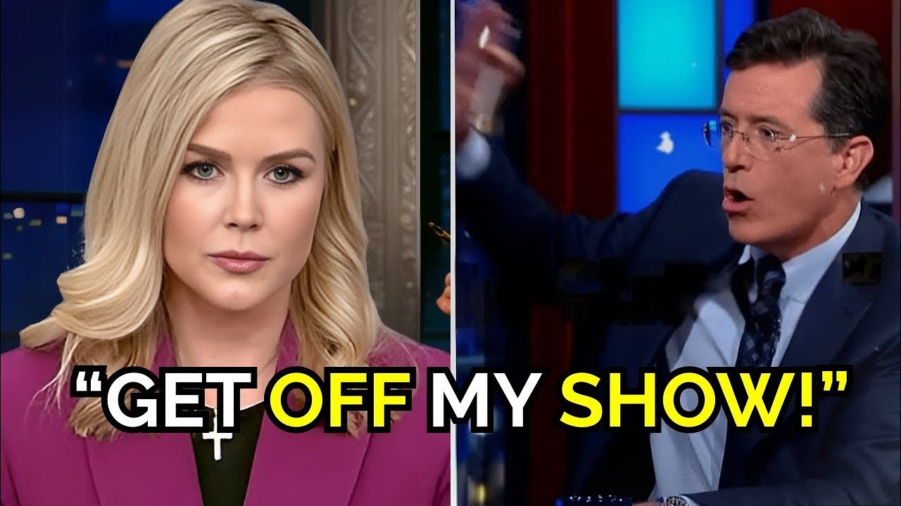 Karoline Leavitt Kicked Off Stephen Colbert's Show After Fiery Confrontation