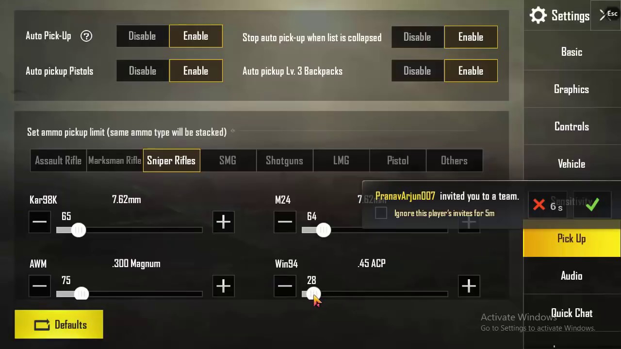 How many Bandages To Pick Up ? PUBG Mobile Inventory Guide - YouTube