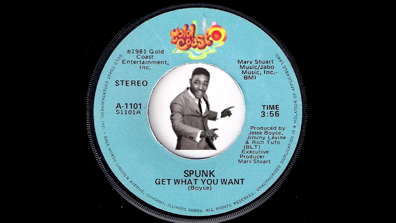 Spunk - Get What You Want [Gold Coast] 1981 Boogie Funk 45
