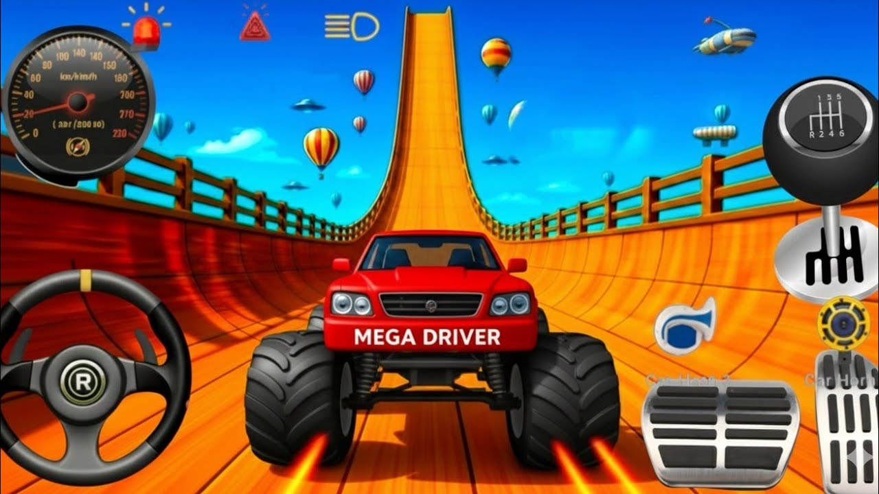 🚒👀Monster Truck Mega Ramp Racing: The Ultimate 2025 Stunt Guide😈