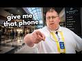 When UK Mall Security Tries to Seize Auditor's Property on Camera