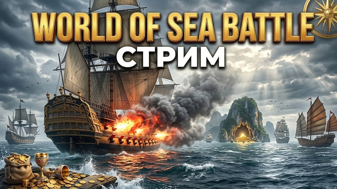 Крабим денежку⚓ World of Sea Battle