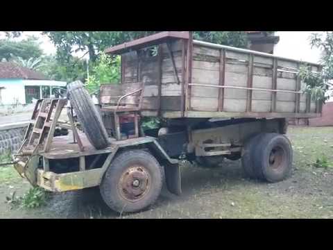 Diesel Dump Truck  Rakitan ban  dobel  YouTube