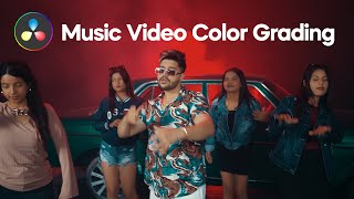 Music Video Color Grading Tutorial | Davinci Resolve 20