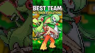 The BEST Team for Pokemon ORAS (No trade evolutions)