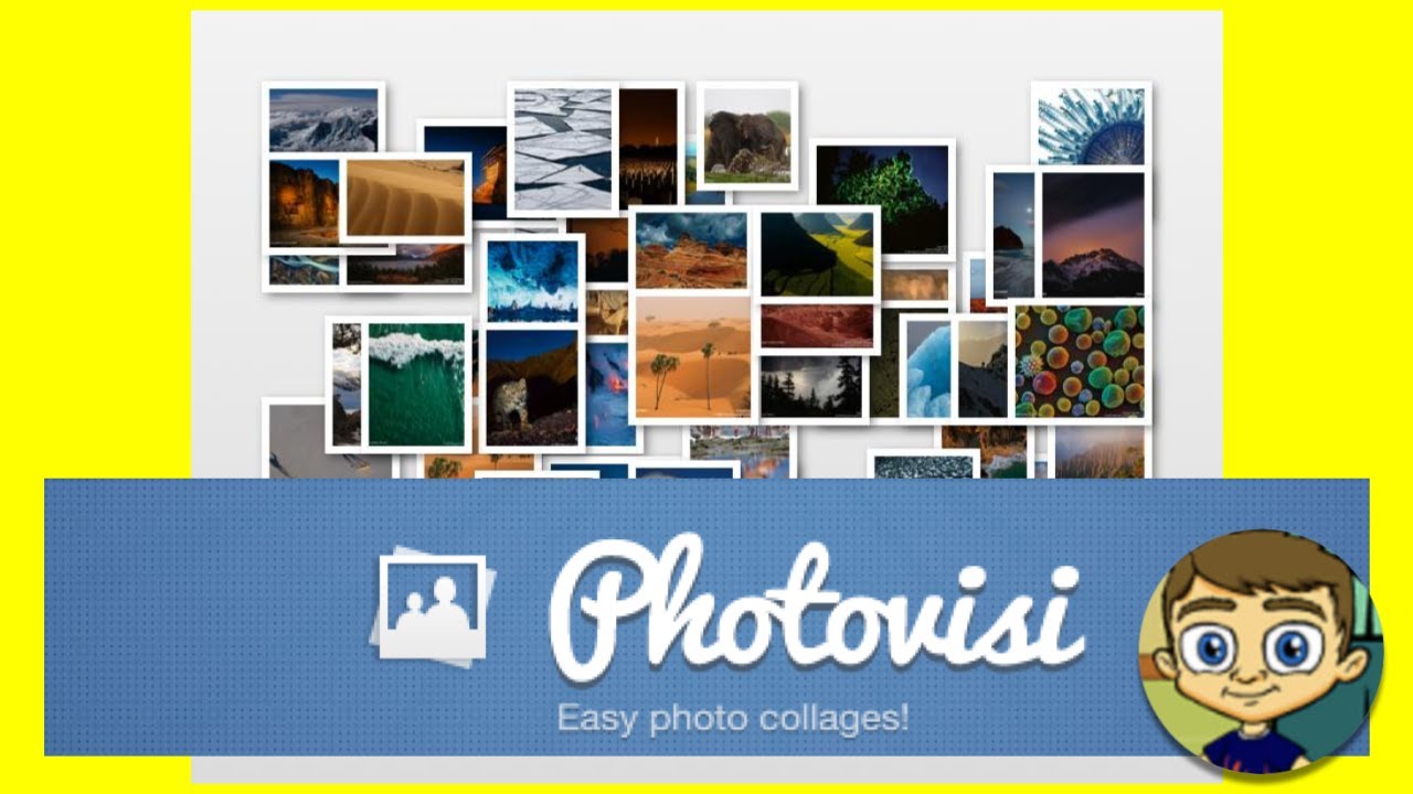 Photovisi Free And Easy Collage Maker Youtube