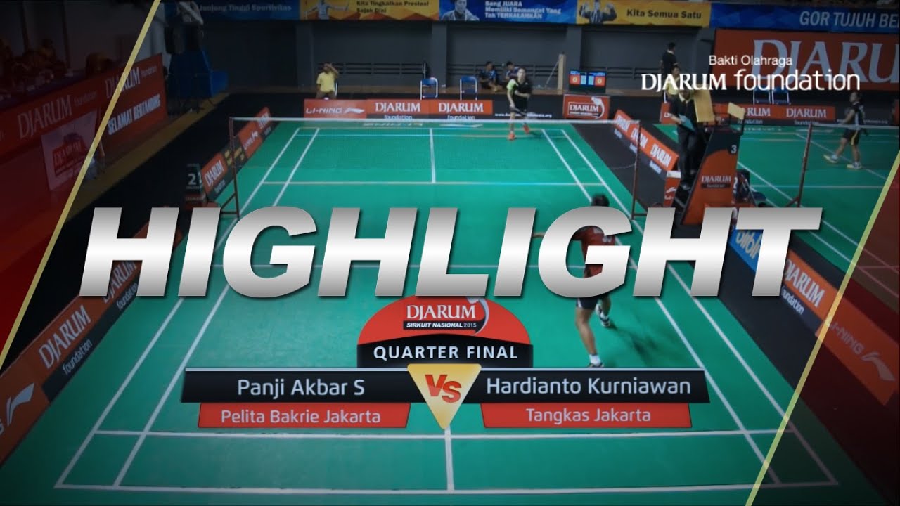 Panji Akbar Sudrajat (Pelita Bakrie Jakarta) VS Hardianto Kurniawan (Tangkas Jakarta)