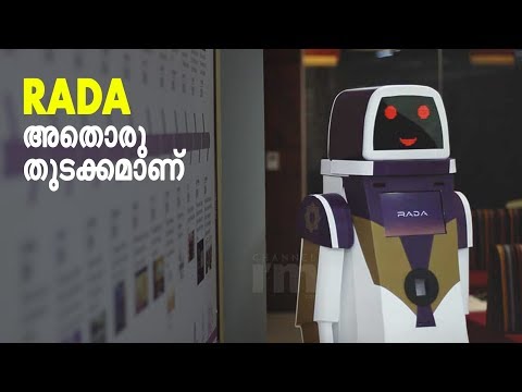 Indian robot #RADA to explore tech disruption in the service sector