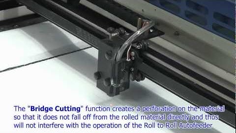 GCC LaserPro---Roll to Roll Autofeeder