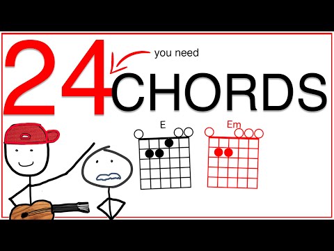 ESSENTIAL GUITAR CHORDS  to play guitar