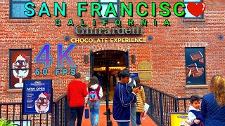 Ghirardelli Chocolate Experience, San Francisco California-USA 4K-UHD