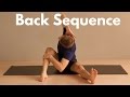 Full back sequence spine stretch  active isolated stretching