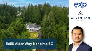 Nanaimo House Tour | 5650 Alder Way: Truly Rare Find! Incredible Oceanview Home on 2.48 Acre BIG LOT