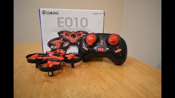 Eachine E010 Mini Ducted Fan Drone - Unboxing & Review