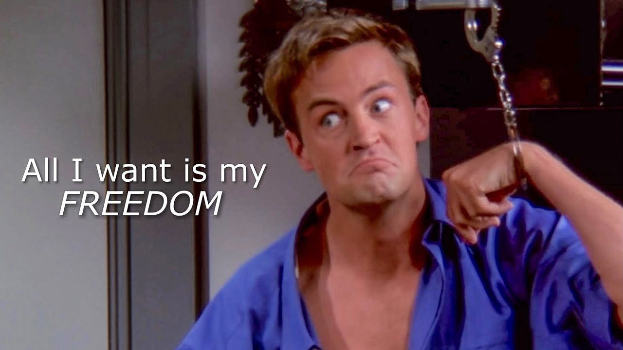 Chandler Bing Is My Spirit Animal